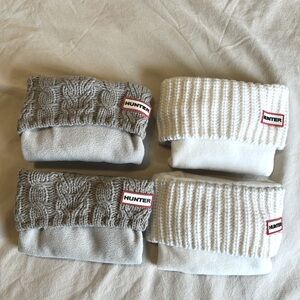 Hunter tall boots socks